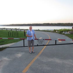 Sandwich Recreation Area - The start of the bike path