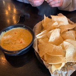 Free chips and queso on a birthday coupon. Thanks Torchy's!