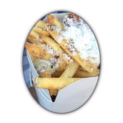 NOLA FoodFest - The Fry Bar's Thyme, Gouda & Garlic Fries
