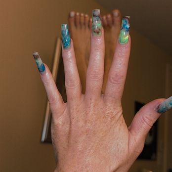 Wynn Nails & Spa - Gel nail w tip and the cutest design - Nail Salons Near Me - Del City, Oklahoma Wynn Nails & Spa - Gel nail w tip and the cutest design - Nail Salons Near Me - Del City, Oklahoma