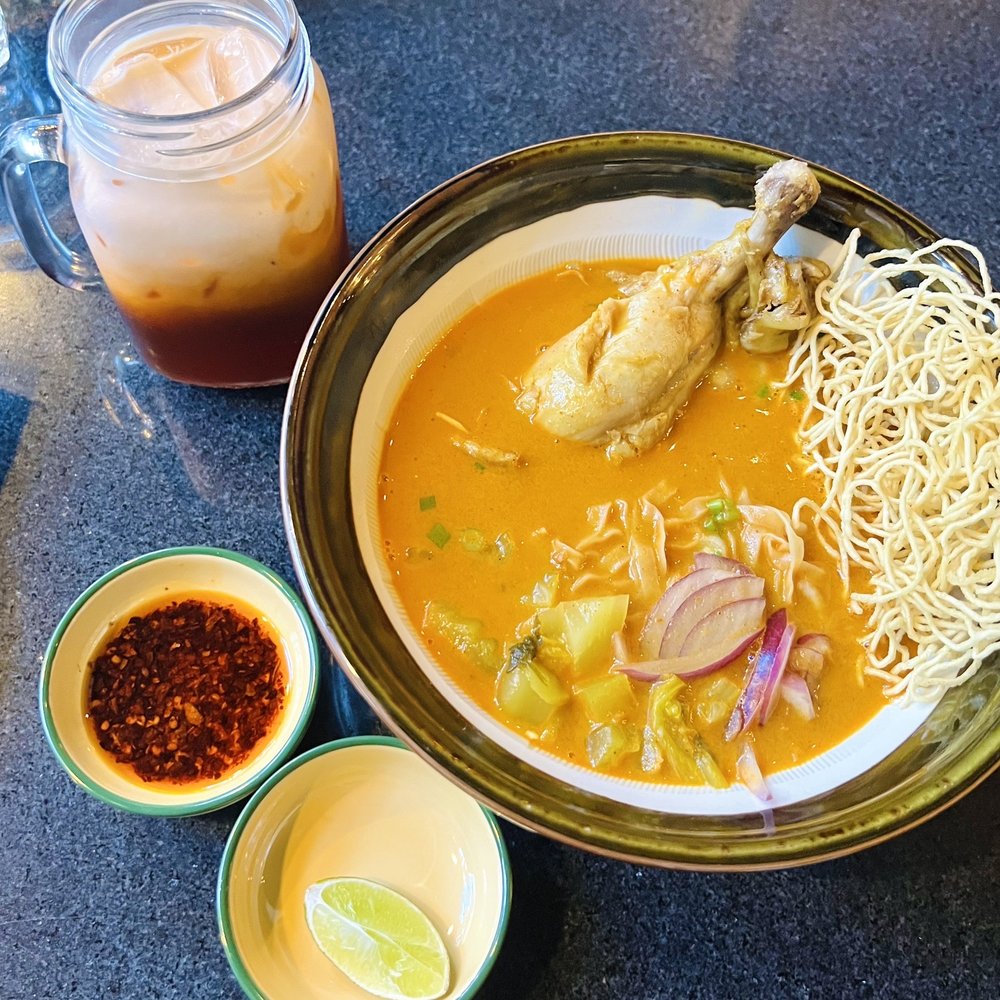 Valla Table - Khao Soi Kai (Chicken) - Thai Near Me - New York, New York Valla Table - Khao Soi Kai (Chicken) - Thai Near Me - New York, New York