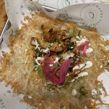 Chatos Tacos - Gringo taco with chicken - Mexican Near Me - Henderson, Nevada
