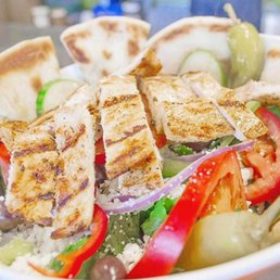 Greek Chicken Wrap