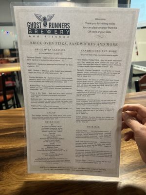 Menu photo 4 Ghost Runners Brewery and Kitchen Vancouver, WA Menu photo 4 Ghost Runners Brewery and Kitchen Vancouver, WA
