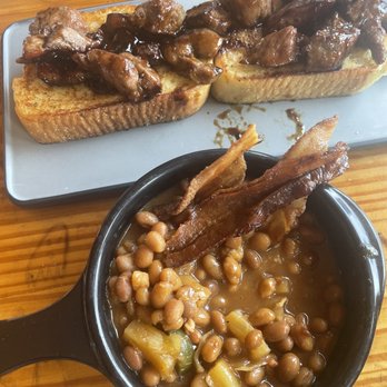 Dixie Saloon - Steak bites and bean skillet - Bars Near Me - Mackinaw City, Michigan