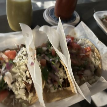 Fonzy's Tacos - 2 pork tacos and a steak taco - Mexican Near Me - Phoenix, Arizona