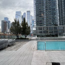 Rooftop pool