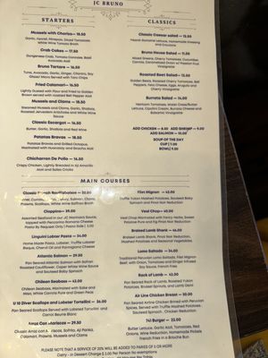 Menu photo 7 JC Bruno Restaurant San Bruno, CA Menu photo 7 JC Bruno Restaurant San Bruno, CA