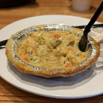 The Local - Chicken Pot Pie (Half Eaten ) - Lunch Special Friday Dec - Breakfast & Brunch Near Me - Lake Jackson, Texas The Local - Chicken Pot Pie (Half Eaten ) - Lunch Special Friday Dec - Breakfast & Brunch Near Me - Lake Jackson, Texas