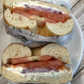 Mitch's Downtown - NOVA & CREAM CHEESE SANDWICH - Bagels Near Me - Hallandale Beach, Florida Mitch's Downtown - NOVA & CREAM CHEESE SANDWICH - Bagels Near Me - Hallandale Beach, Florida