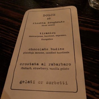Sotto - The desserts - Italian Near Me - Cincinnati, Ohio