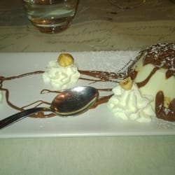 Luna Rossa - Panna cotta con nutella..