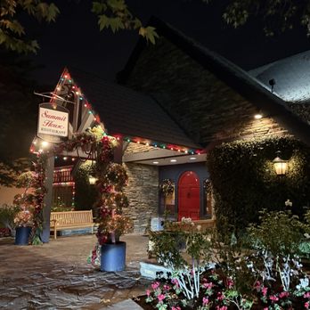 Summit House - Love the Christmas vibes - Steakhouses Near Me - Fullerton, California