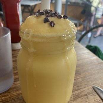 Film Cafe by Eative - Lychee mango smoothie - Breakfast & Brunch Near Me - Toronto, Ontario Film Cafe by Eative - Lychee mango smoothie - Breakfast & Brunch Near Me - Toronto, Ontario