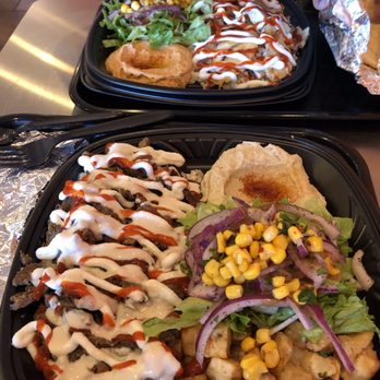 Shawarma Mediterranean Grill - The plates look appetising because it is decorated beautifully...but it wasn't that amazing - Mediterranean Near Me - Centennial, Colorado Shawarma Mediterranean Grill - The plates look appetising because it is decorated beautifully...but it wasn't that amazing - Mediterranean Near Me - Centennial, Colorado