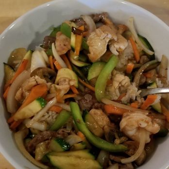 Li's noodles - Combo rice bowl - Pan Asian Near Me - Matthews, North Carolina