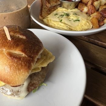 June’s Breakfast + Patio - Breakfast sandwich and 2 egg plate - Coffee & Tea Near Me - Shiloh, Illinois June’s Breakfast + Patio - Breakfast sandwich and 2 egg plate - Coffee & Tea Near Me - Shiloh, Illinois
