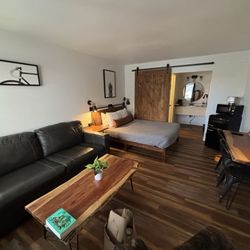 Trail and Hitch RV Park and Tiny Home Hotel - Trailhead motel room. So cool!