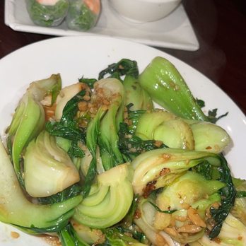 Saigon Eden - Bok Choy and shrimp spring rolls - Vietnamese Near Me - Alhambra, California Saigon Eden - Bok Choy and shrimp spring rolls - Vietnamese Near Me - Alhambra, California