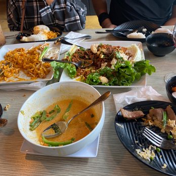 Thai Thai Restaurant - Didn't take the best picture because it was impossible Not to eat first - Thai Near Me - Oceanside, California