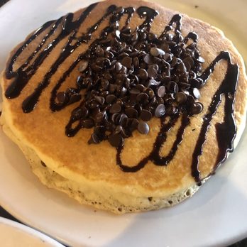 Honeybear Cafe - Chocolate chip pancakes. - Breakfast & Brunch Near Me - Chicago, Illinois