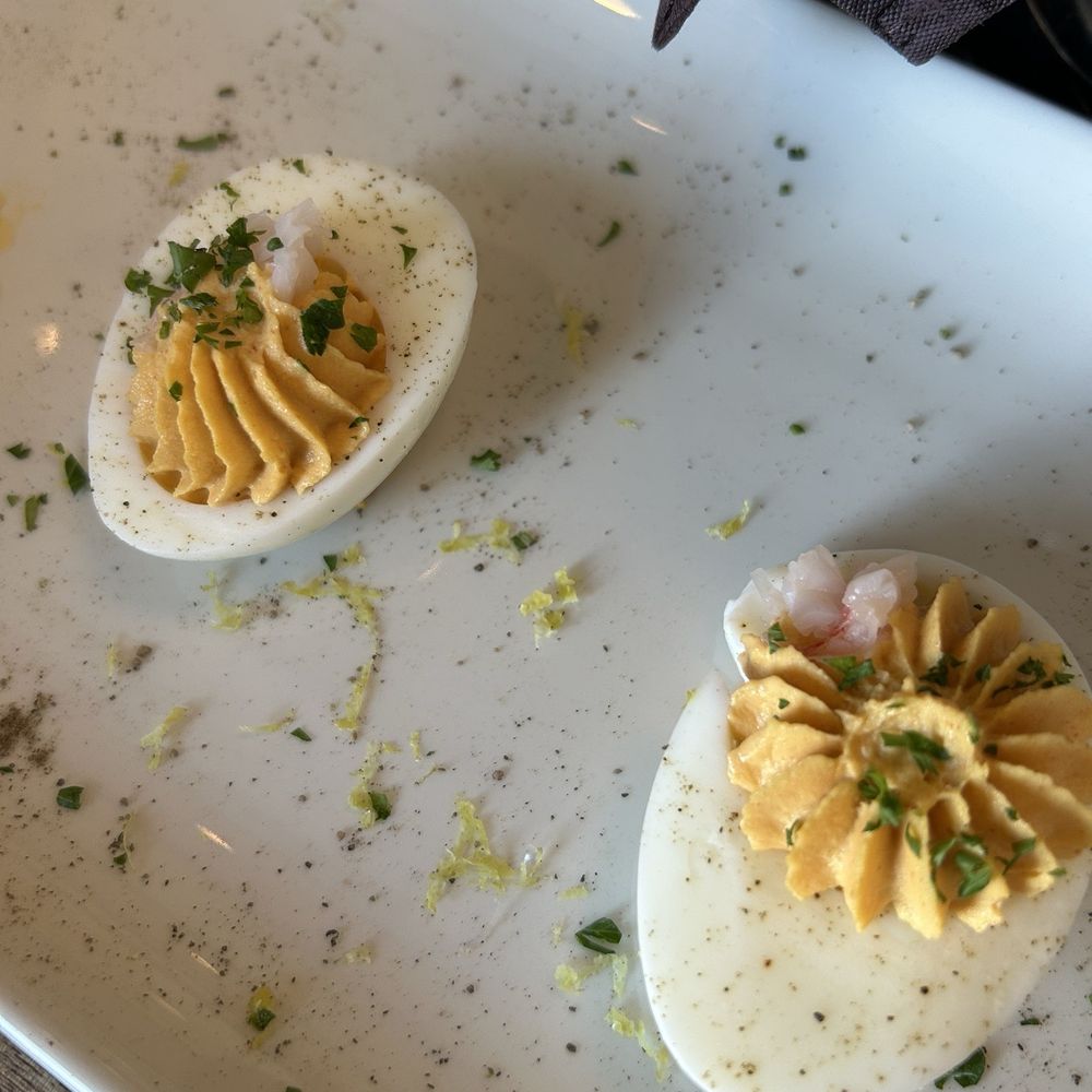 One Eighteen - Lobster deviled eggs - Desserts Near Me - Midland, Michigan One Eighteen - Lobster deviled eggs - Desserts Near Me - Midland, Michigan