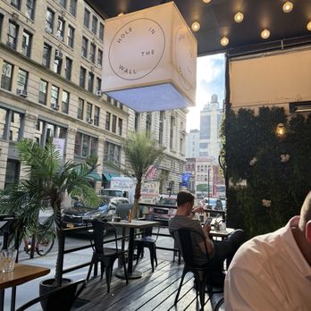 Hole In The Wall - Patio seating - Australian Near Me - New York, New York Hole In The Wall - Patio seating - Australian Near Me - New York, New York