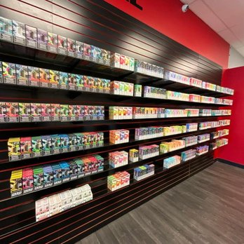 Red Star Vapor & Smoke - Product - Disposable vape shelves featuring Lost Mary, Geek Bar, Off-Stamp, RAZ and more. - Vape Shops Near Me - Phoenix, Arizona Red Star Vapor & Smoke - Product - Disposable vape shelves featuring Lost Mary, Geek Bar, Off-Stamp, RAZ and more. - Vape Shops Near Me - Phoenix, Arizona