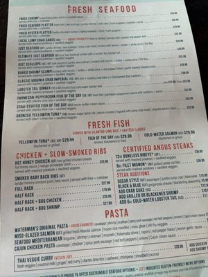Menu photo 2 Waterman's Surfside Grille Virginia Beach, VA Menu photo 2 Waterman's Surfside Grille Virginia Beach, VA