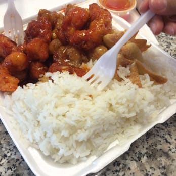 Ho Mei No 2 - Great food (Sesame and Orange Chicken with steamed white rice) - Chinese Near Me - Denver, Colorado Ho Mei No 2 - Great food (Sesame and Orange Chicken with steamed white rice) - Chinese Near Me - Denver, Colorado