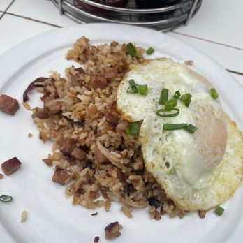 Kihei Caffe - Pork Fried rice and eggs - Hawaiian Near Me - Kihei, Hawaii Kihei Caffe - Pork Fried rice and eggs - Hawaiian Near Me - Kihei, Hawaii