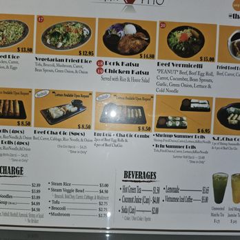 Thank U Pho - 2023.12.25 Menu - Vietnamese Near Me - Los Angeles, California Thank U Pho - 2023.12.25 Menu - Vietnamese Near Me - Los Angeles, California