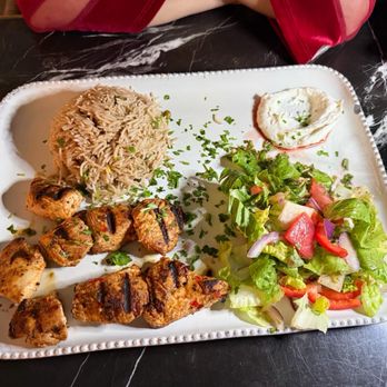 Ka La Rooftop Lounge - Chicken kabob plate - Bars Near Me - Orlando, Florida Ka La Rooftop Lounge - Chicken kabob plate - Bars Near Me - Orlando, Florida