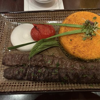 Divan Restaurant - Kubideh kabob with sabzi polo - Persian/Iranian Near Me - Mclean, Virginia