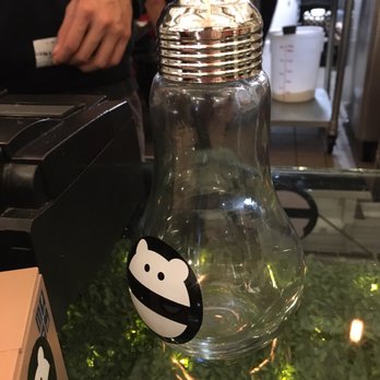 Mini Monster Cafe - Empty mason jar. Extra $2 to keep - Bubble Tea Near Me - Anaheim, California