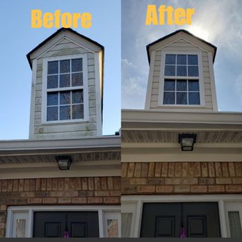 Top Notch Pressure Washing - Before and After of house pressure wash - Pressure Washers Near Me Top Notch Pressure Washing - Before and After of house pressure wash - Pressure Washers Near Me