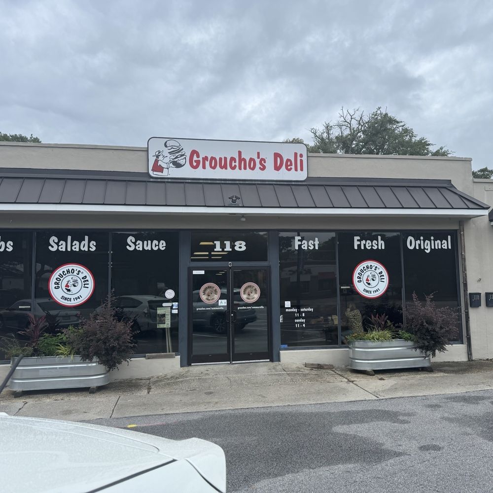 Groucho's Deli - Outside - Delis Near Me - Summerville, South Carolina Groucho's Deli - Outside - Delis Near Me - Summerville, South Carolina