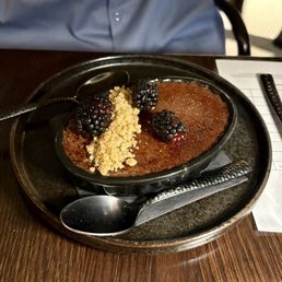 Blackberry Cobbler Crème Brûlée Blackberry Cobbler Crème Brûlée