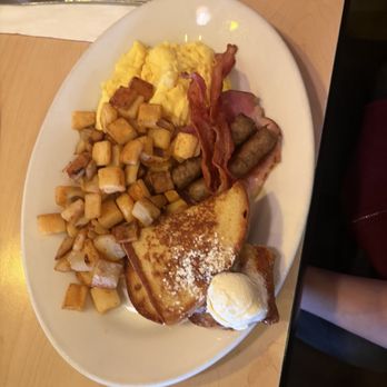 Coco's Bakery Restaurant - Brioche French Toast w Country Potatoes - American Near Me - Rancho Cucamonga, California