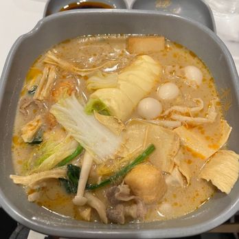 YGF Malatang - In a mild spicy beef bone broth - Chinese Near Me - Arcadia, California YGF Malatang - In a mild spicy beef bone broth - Chinese Near Me - Arcadia, California
