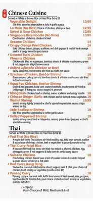 Menu photo 6 Asiana Fine Dining Restaurant Pewaukee, WI Menu photo 6 Asiana Fine Dining Restaurant Pewaukee, WI