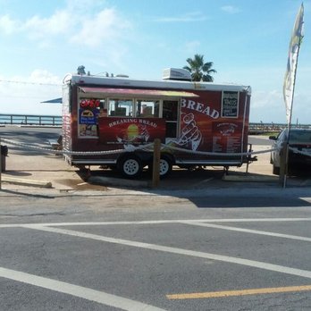 Breaking Bread - We are located between tequila sunset and painted marlin at the green - Food Trucks Near Me - South Padre Island, Texas