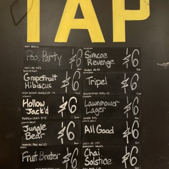 Folsom Bier Garten - Menu (as of September 2018). - Bars Near Me - Folsom, California