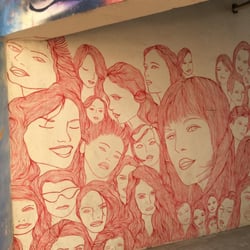 Facultad de Idiomas UABC - Un poco del arte representado en paredes de la facultad.