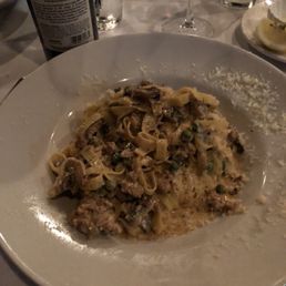 Tagliatelle Rustica.. my favorite entrée on the menu. Tagliatelle Rustica.. my favorite entrée on the menu.