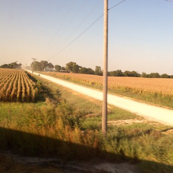 California Zephyr - Amtrak - Somewhere in Iowa - Landmarks & Historical Buildings Near Me - Reno, Nevada