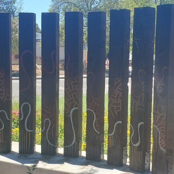 Riding The Currents - Back side of artwork - Public Art Near Me - Palo Alto, California Riding The Currents - Back side of artwork - Public Art Near Me - Palo Alto, California