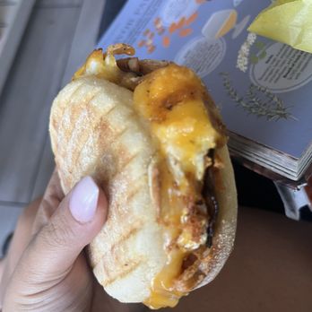 Monkey Dog Coffee - Canadian bacon Breakfast Sammich - Coffee & Tea Near Me - Clovis, California
