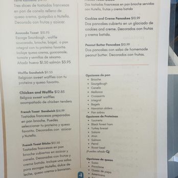 Kannella - Menu - Breakfast & Brunch Near Me - Dorado, Puerto Rico Kannella - Menu - Breakfast & Brunch Near Me - Dorado, Puerto Rico