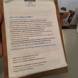 Heapinest - Menu